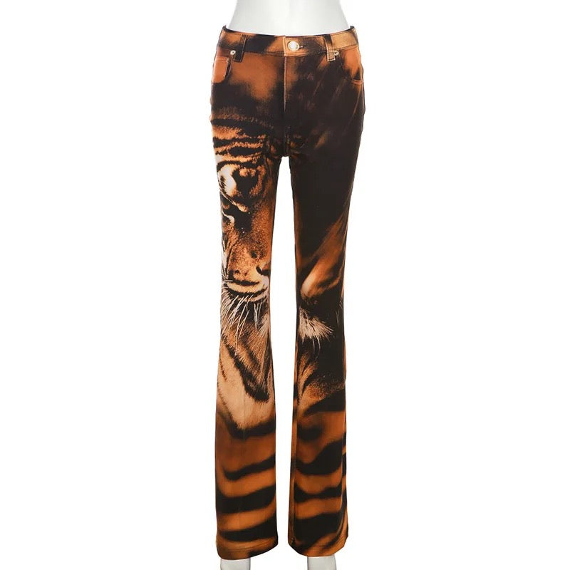 Wildlife Denim Leggings